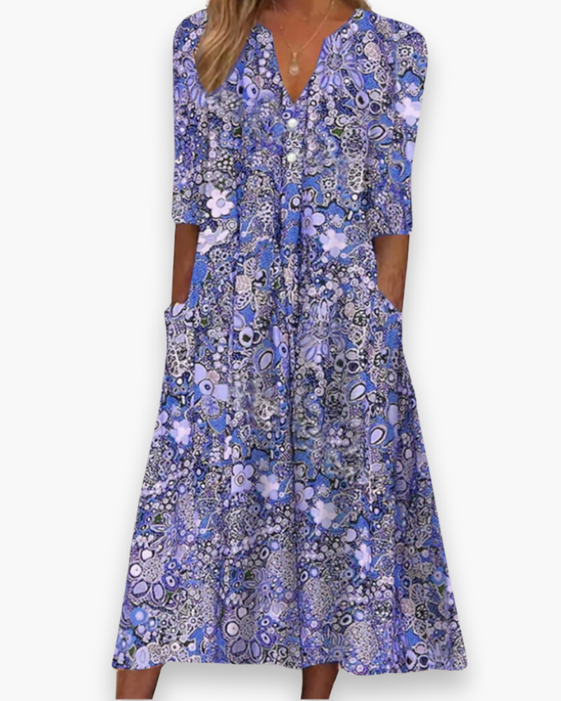 Damen Elegantes Sommerkleid
