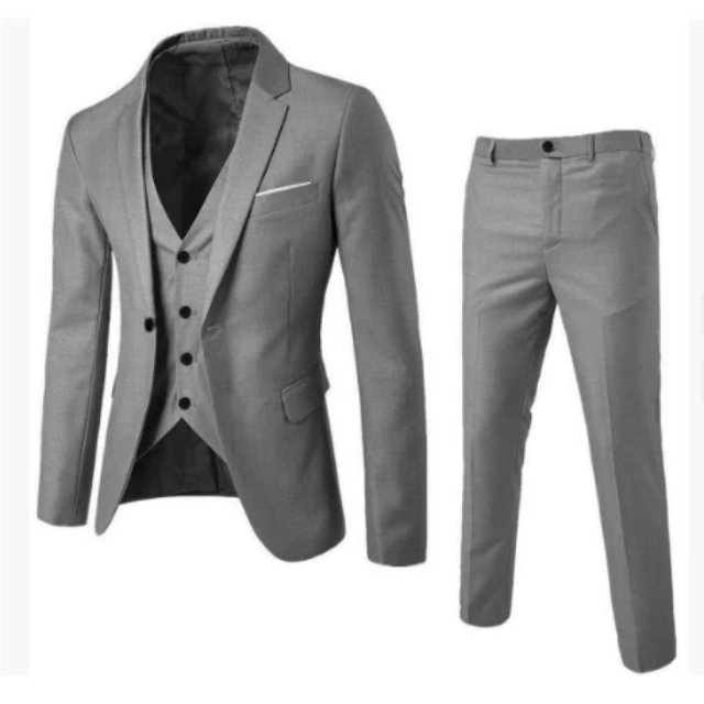 Herren Anzug 3-teilig Slim Fit | Hochzeitsgäste Outfit