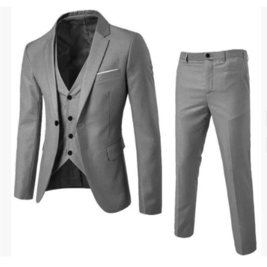 Herren Anzug 3-teilig Slim Fit | Hochzeitsgäste Outfit