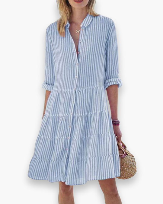 Damen Elegantes Sommerkleid | Chic Midi