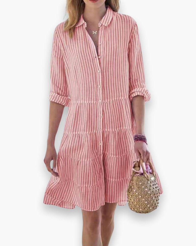 Damen Elegantes Sommerkleid | Chic Midi