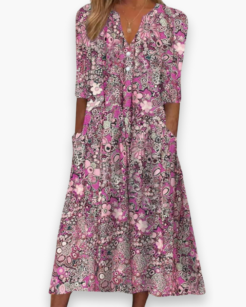 Damen Elegantes Sommerkleid