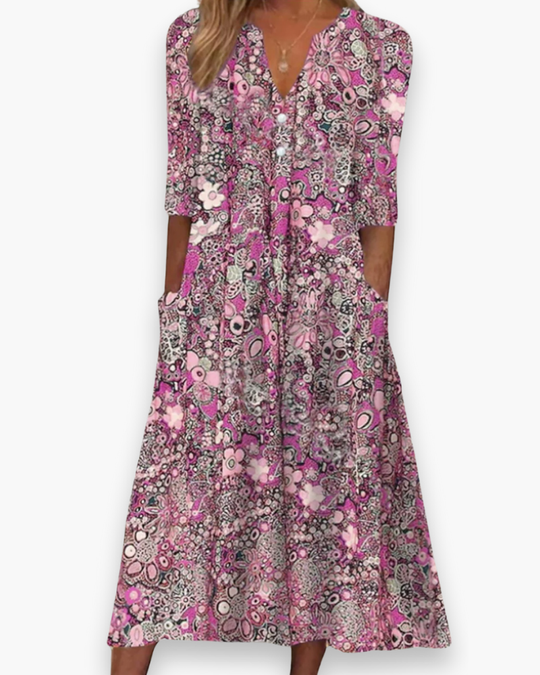 Damen Elegantes Sommerkleid