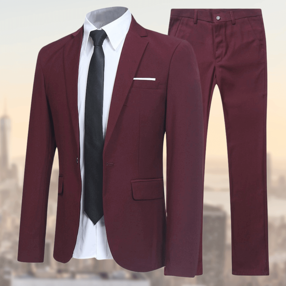 Herren Anzug 2-teilig Slim Fit | Hochzeitsgäste Formeller Anzug