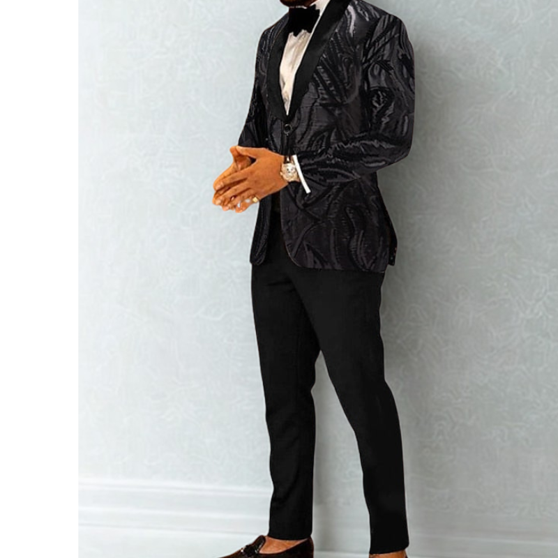 Herren Anzug 2-teilig Slim Fit | Hochzeitsgäste Slim-Fit Sakko und Hose