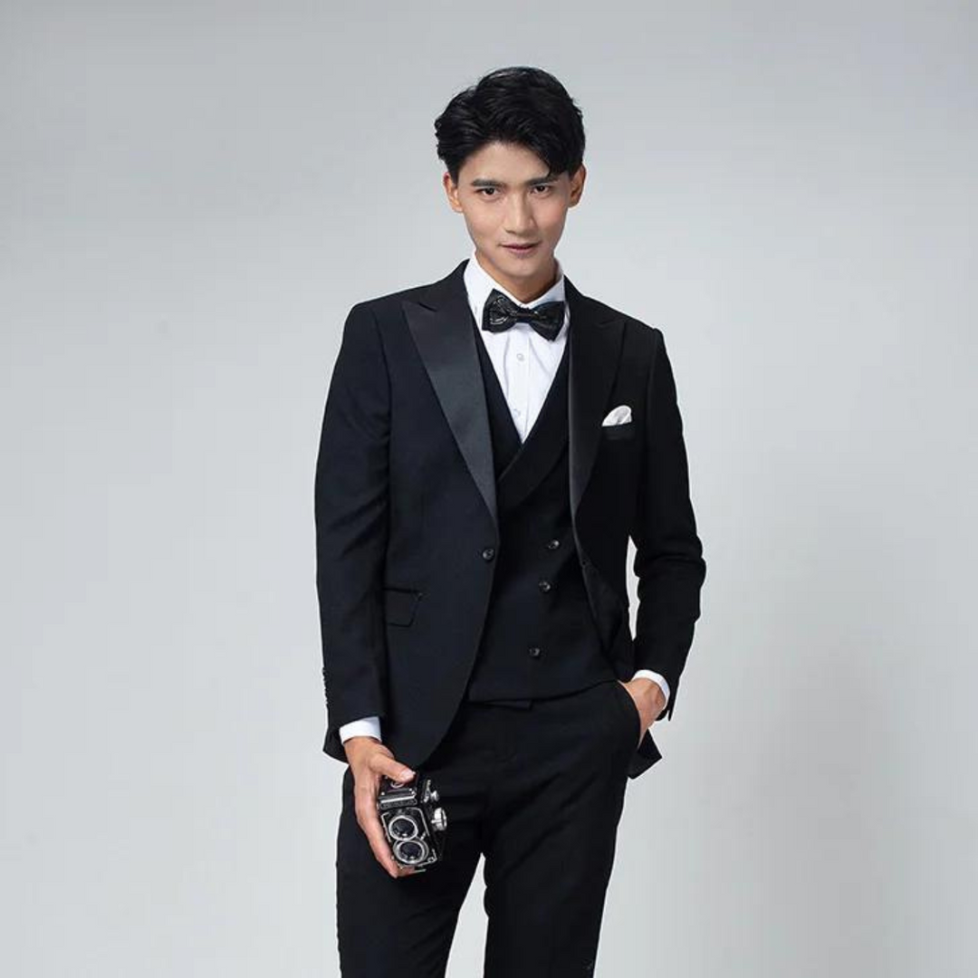 Herren Anzug 3-teilig Slim Fit | Festliche Kleidung Für Hochzeit Gäste