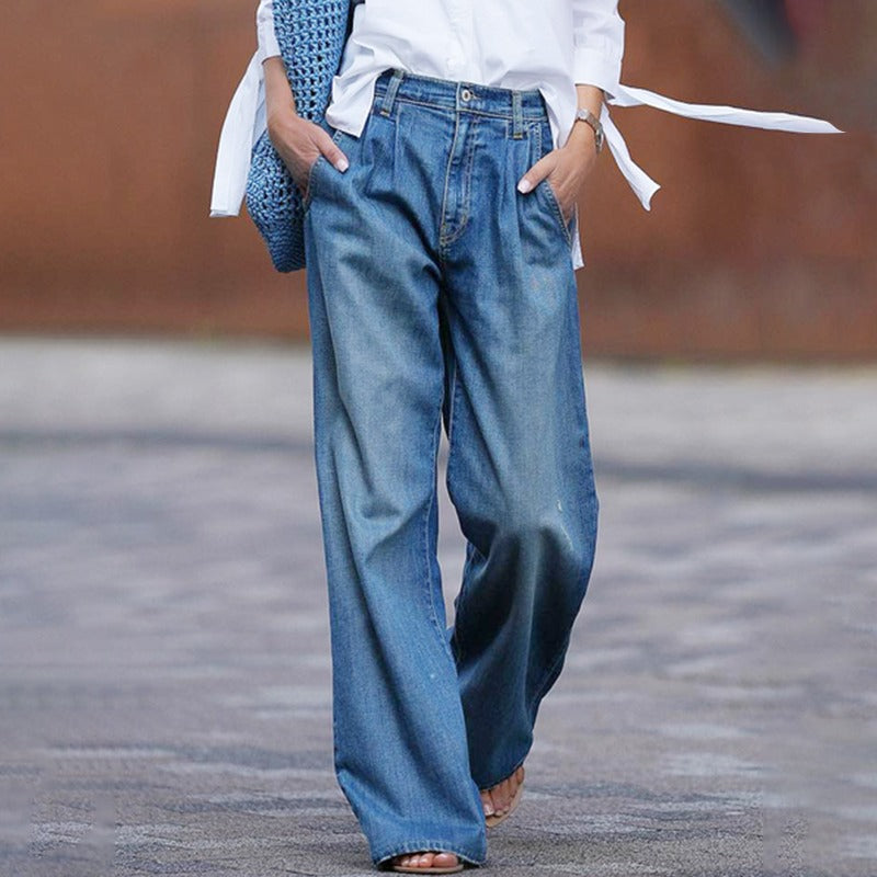 Freya – Hochwertige & Weit Geschnittene Jeans