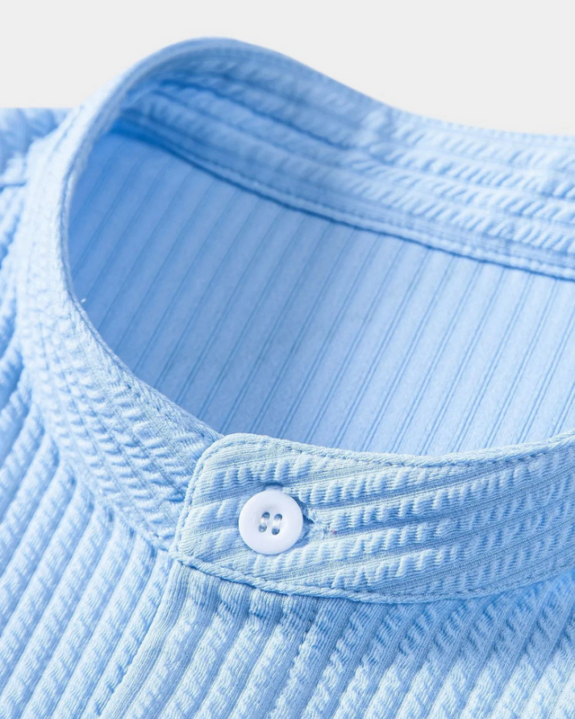Herren Elegantes Polo Shirt | Stehkragen Atmungsaktiv
