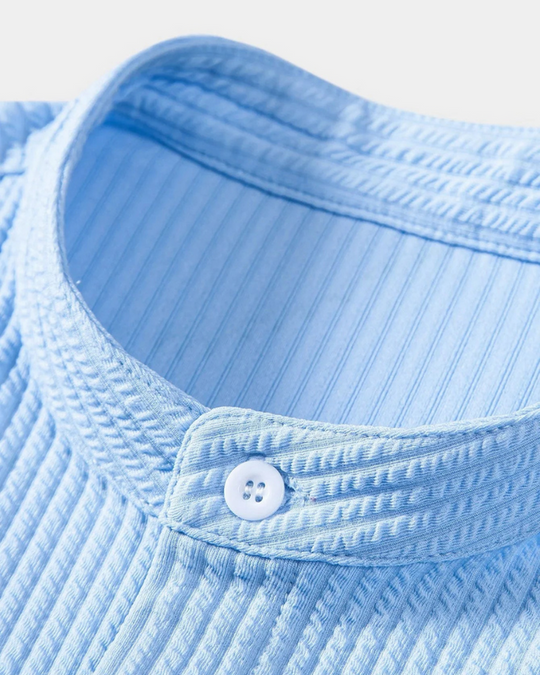 Herren Elegantes Polo Shirt | Stehkragen Atmungsaktiv