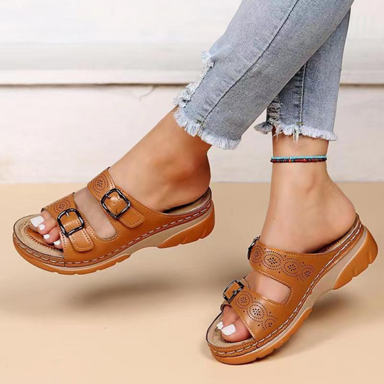 Damen Bequeme Sandalen | Atmungsaktive Sommerschuhe
