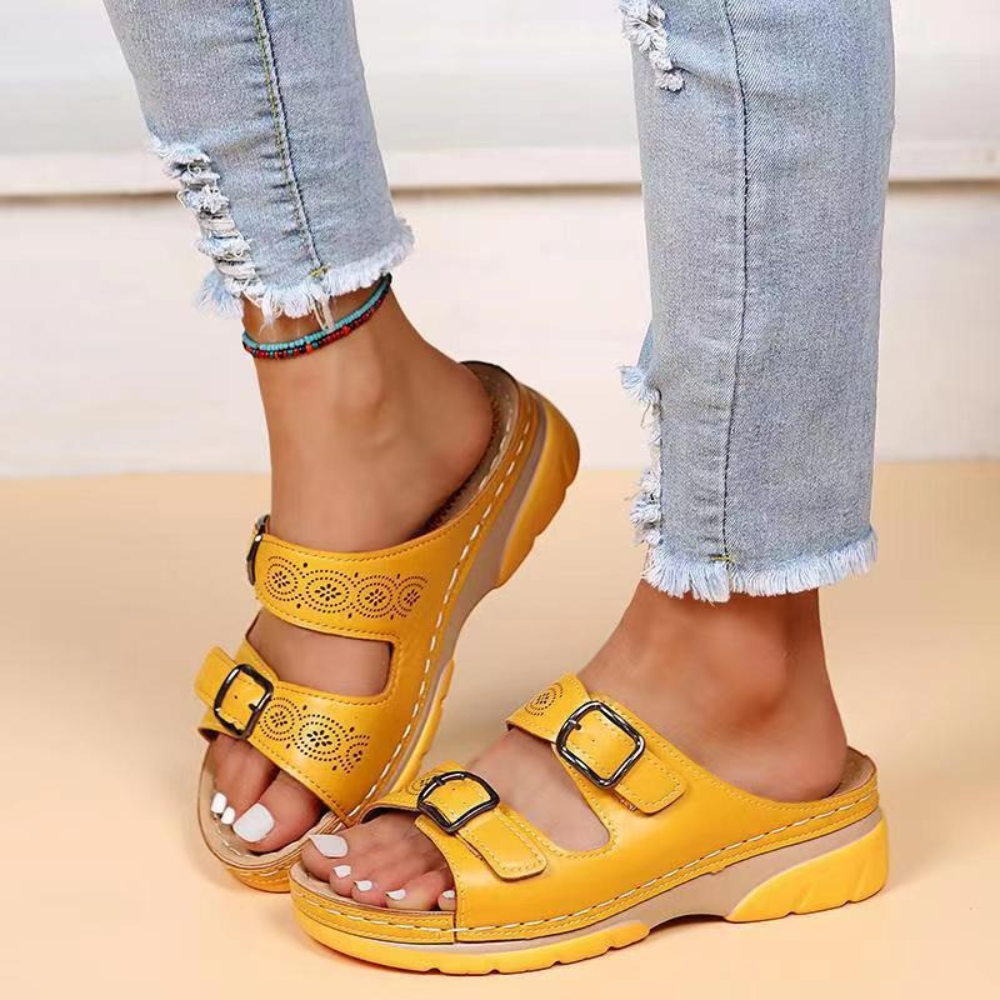 Damen Bequeme Sandalen | Atmungsaktive Sommerschuhe