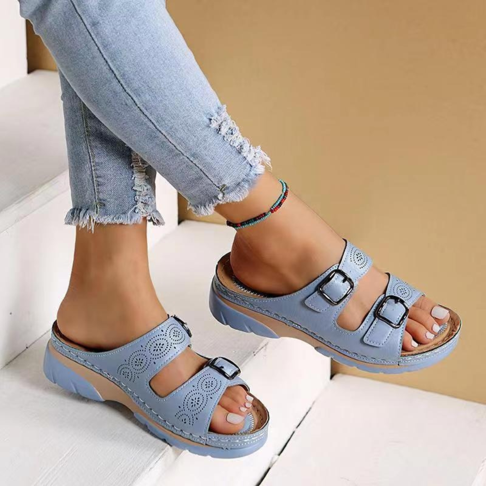 Damen Bequeme Sandalen | Atmungsaktive Sommerschuhe