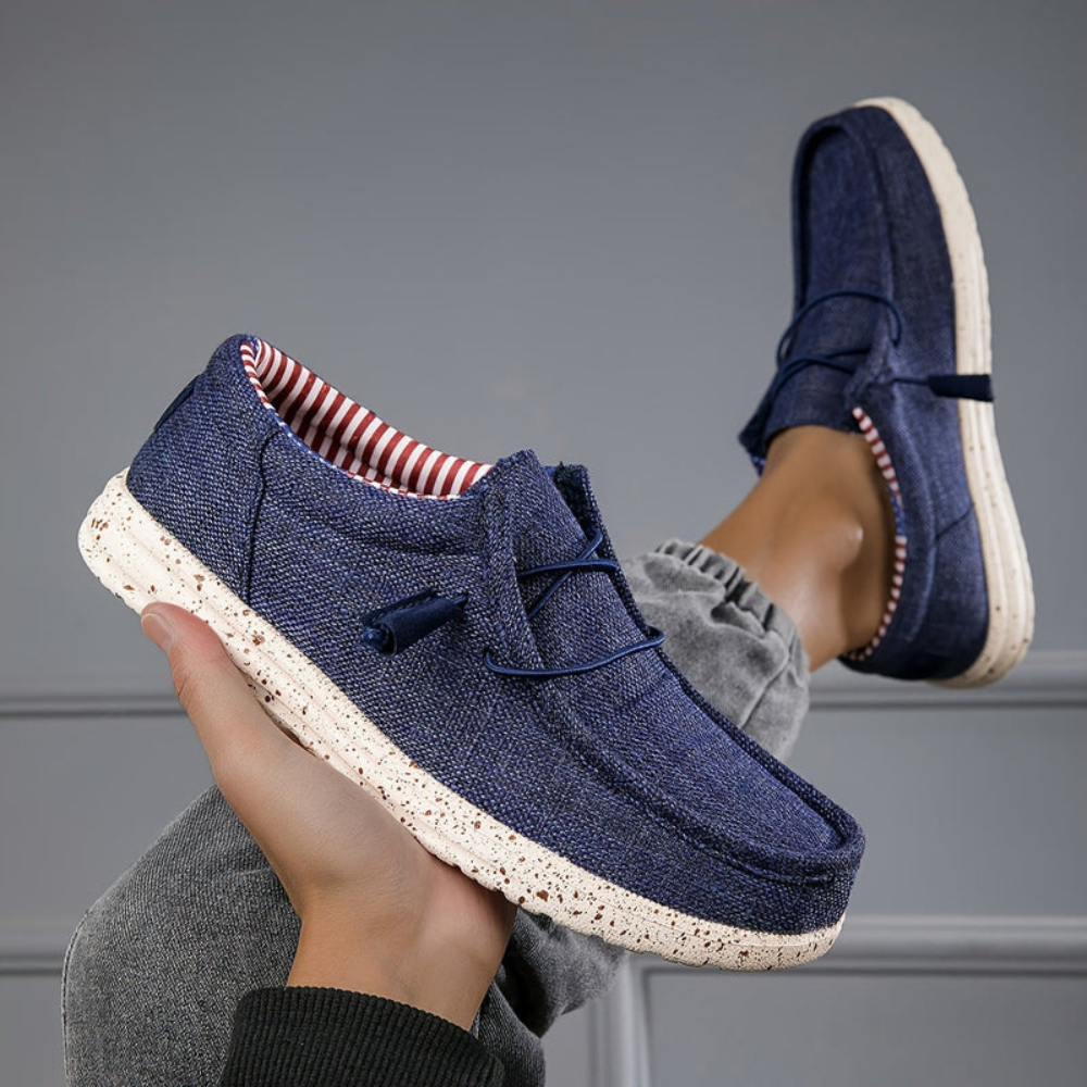 Herren Bequeme Slip-On Sneaker | Stilvoll und Atmungsaktiv