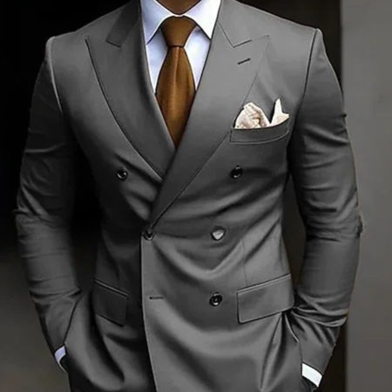 Herren Anzug 3-teilig Slim Fit | Hochzeitsgäste Mit Zweireihiges Sakko