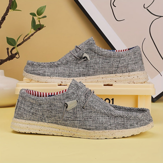 Herren Bequeme Slip-On Sneaker | Stilvoll und Atmungsaktiv