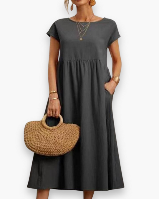 Damen Elegant Sommerkleid | Maxi