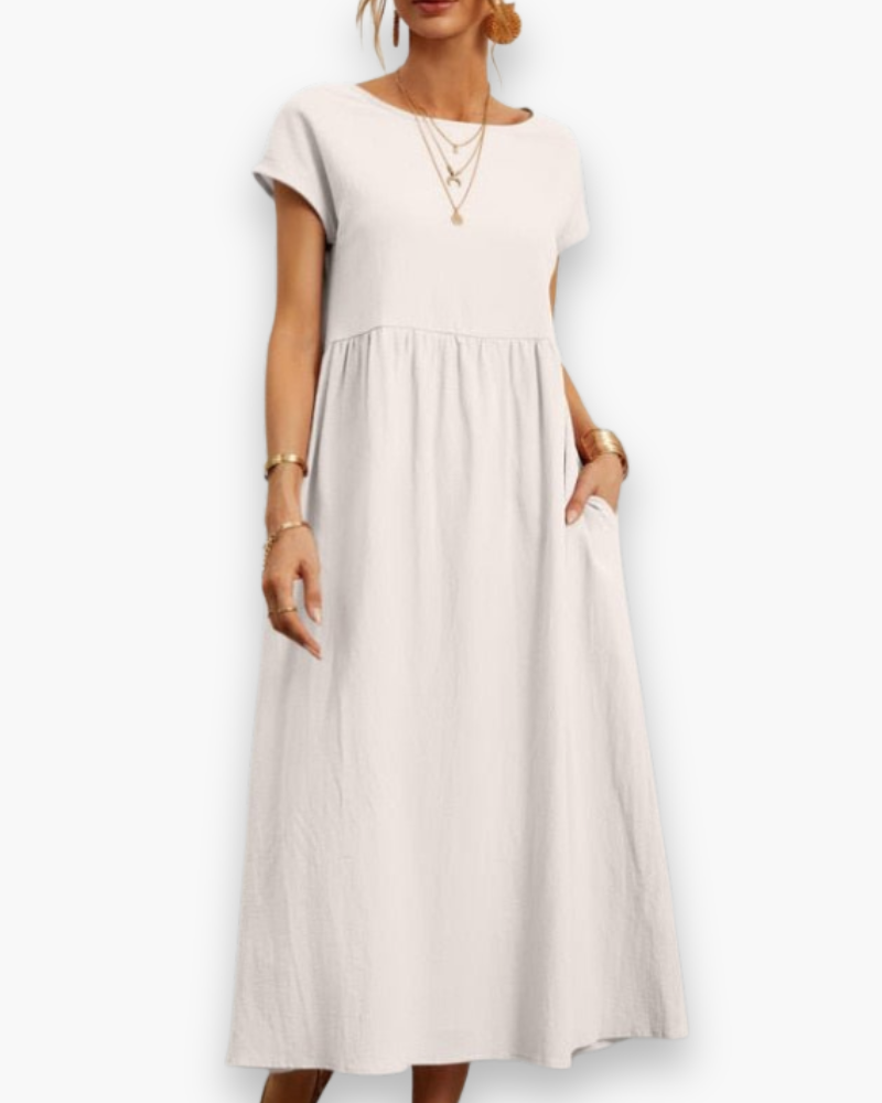 Damen Elegant Sommerkleid | Maxi
