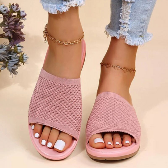 Damen Bequeme Pantoffel Sandalen | Atmungsaktiv Hausschuhe