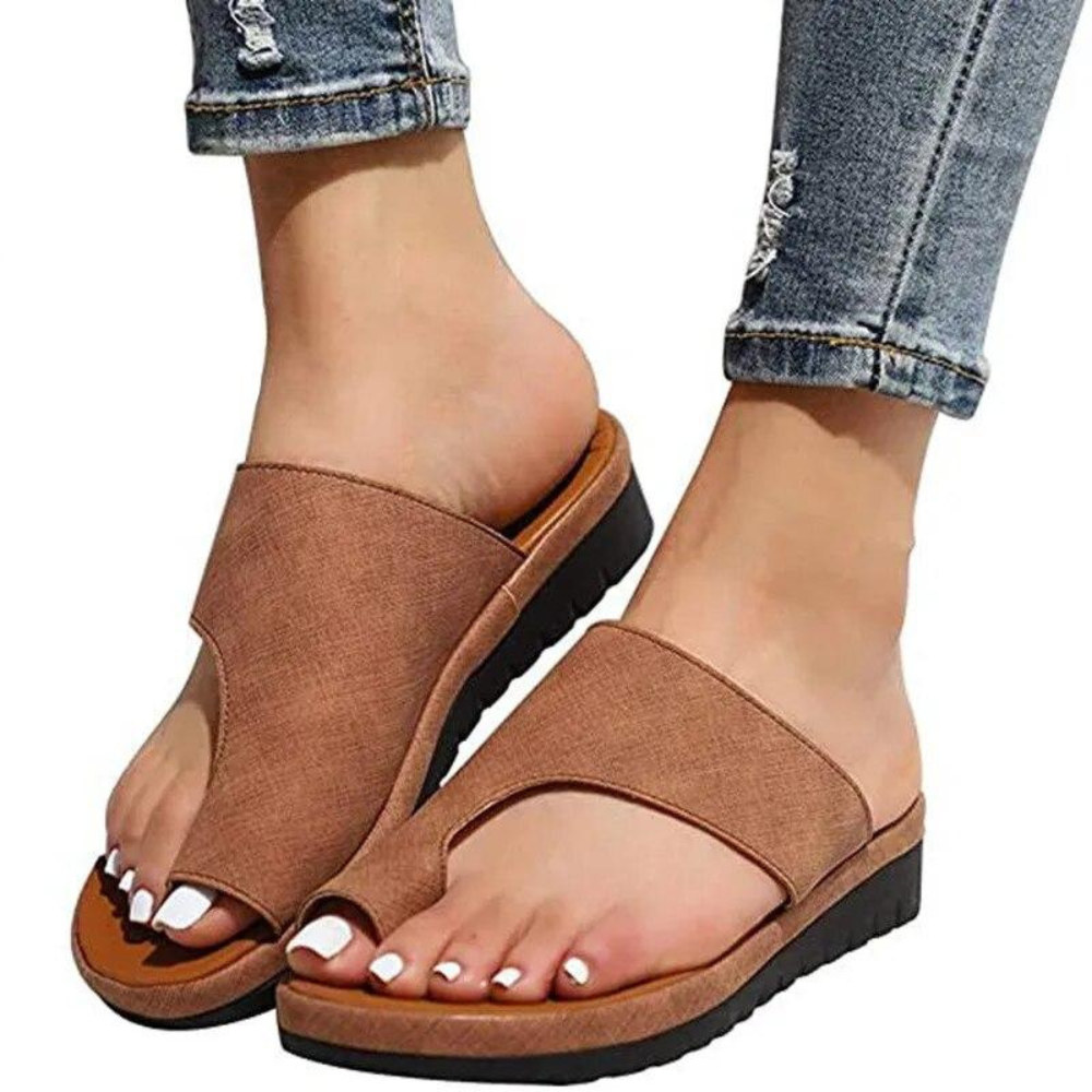 Damen Bequeme Sandalen | Atmungsaktives Design für Sommerschuhe