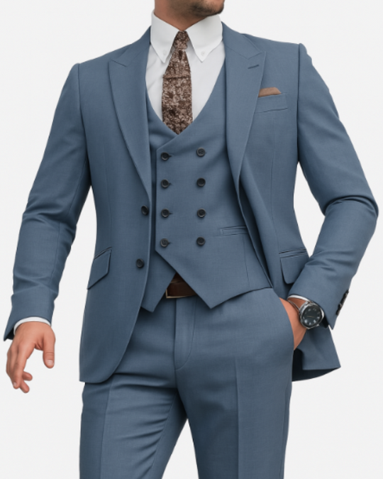Herren 3-teiliges Anzug Set | Hochzeitsgäste