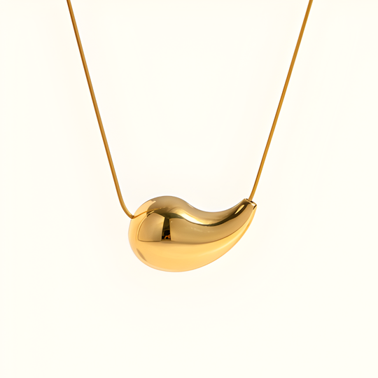 Damen Halskette Anhänger | Geschwungene Form
