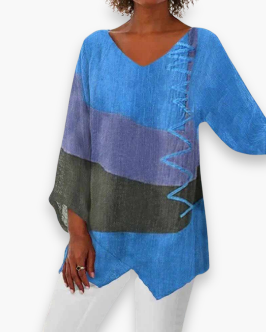 Damen Stilvolle Bauchbedeckende Bluse | Lässig