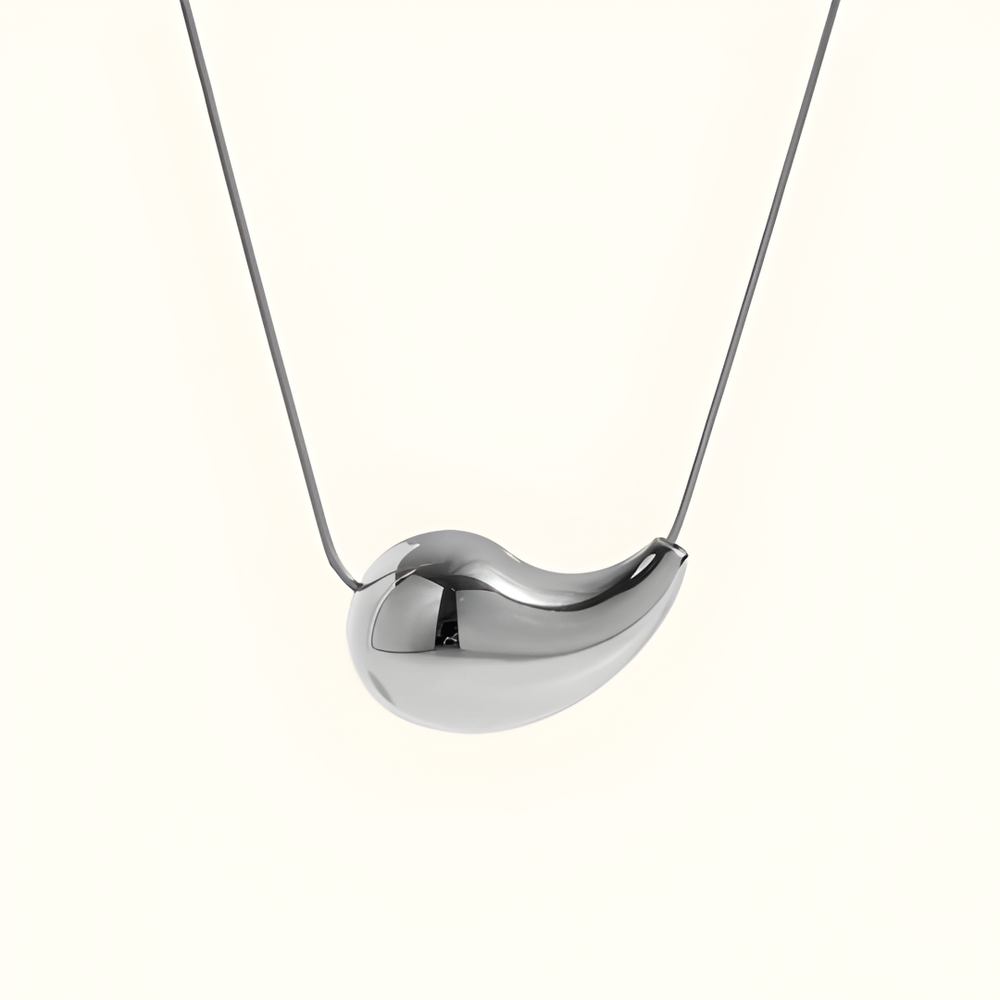 Damen Halskette Anhänger | Geschwungene Form