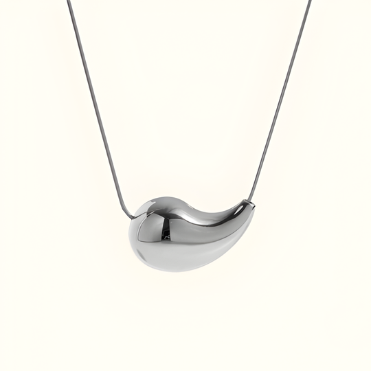 Damen Halskette Anhänger | Geschwungene Form