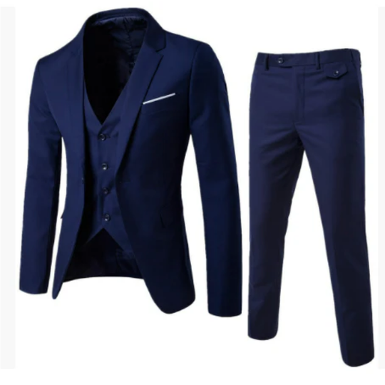 Herren Anzug 3-teilig Slim Fit | Hochzeitsgäste Outfit