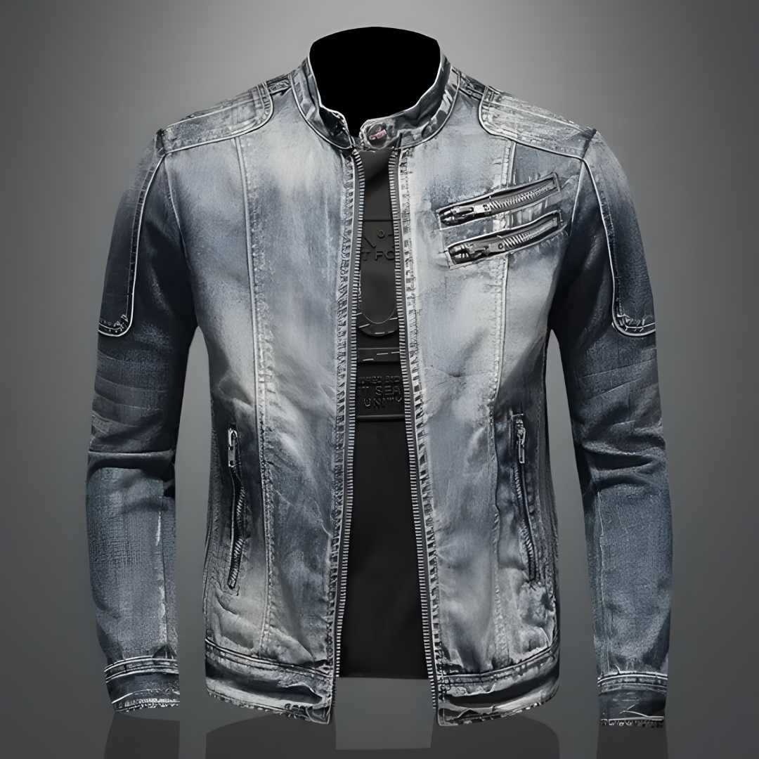 Alexo - Retro-Jeansjacke Für Herren