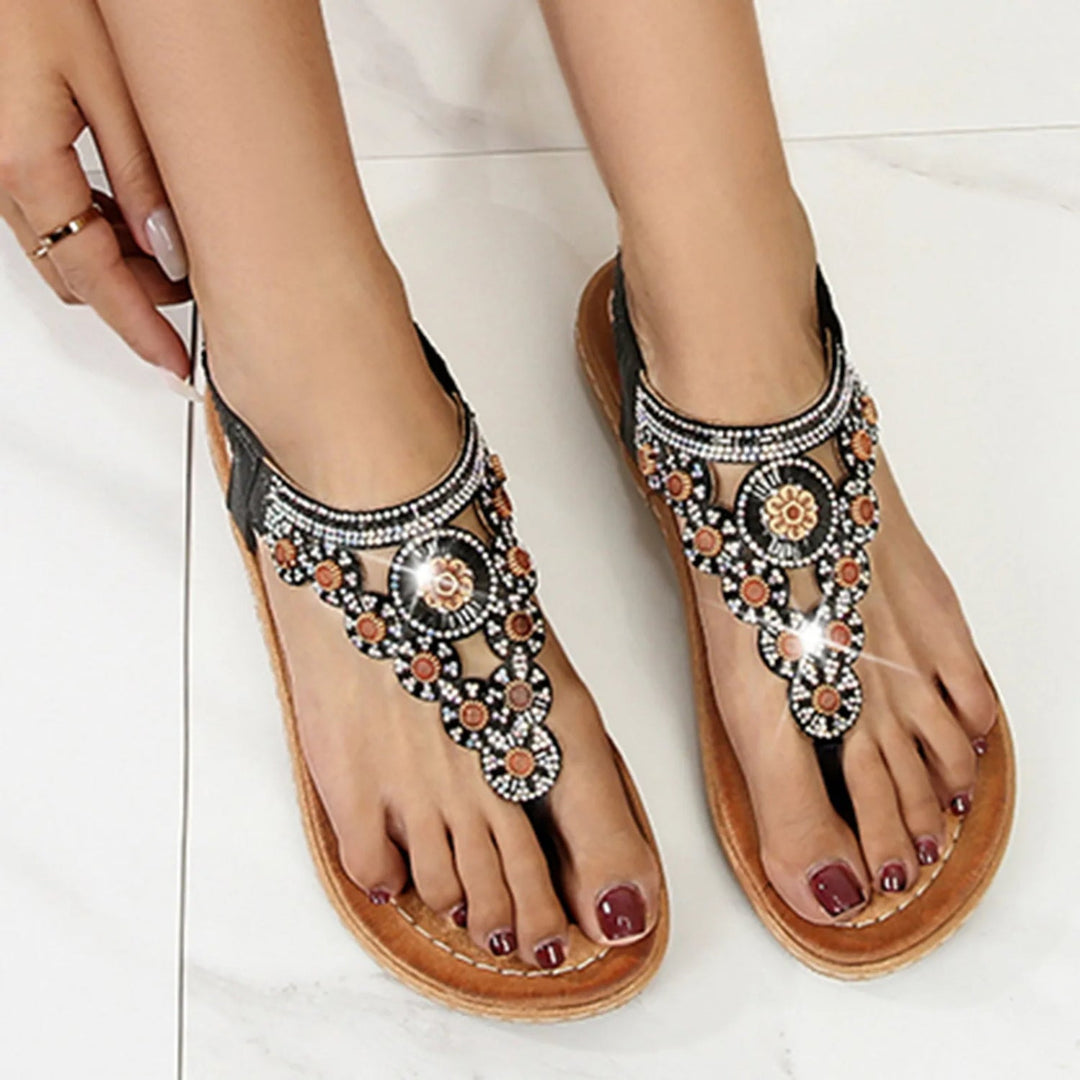 Tribal - Ethnische Strass Sandalen