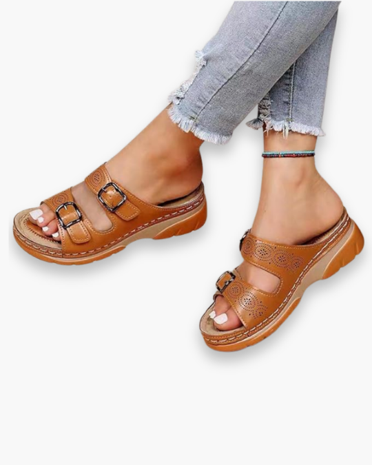Damen Sandalen | Gepolstert & mit verstellbaren Schnallen