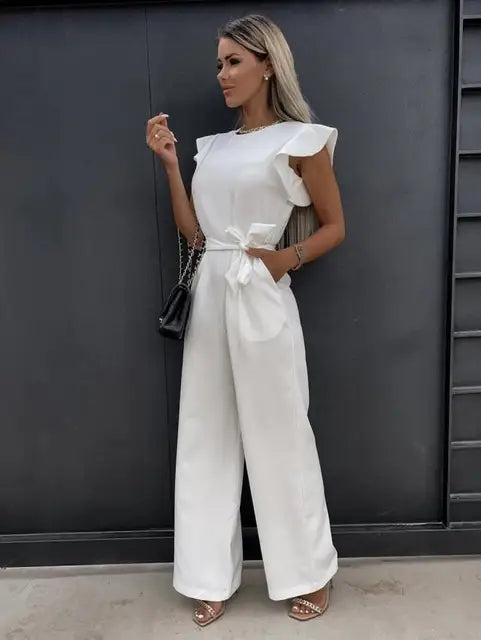 Jean - Eleganter Jumpsuit mit weitem Bein