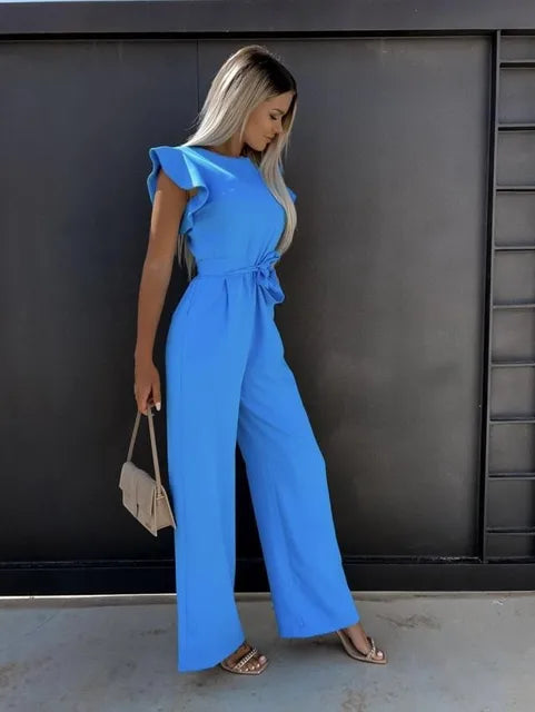 Jean - Eleganter Jumpsuit mit weitem Bein