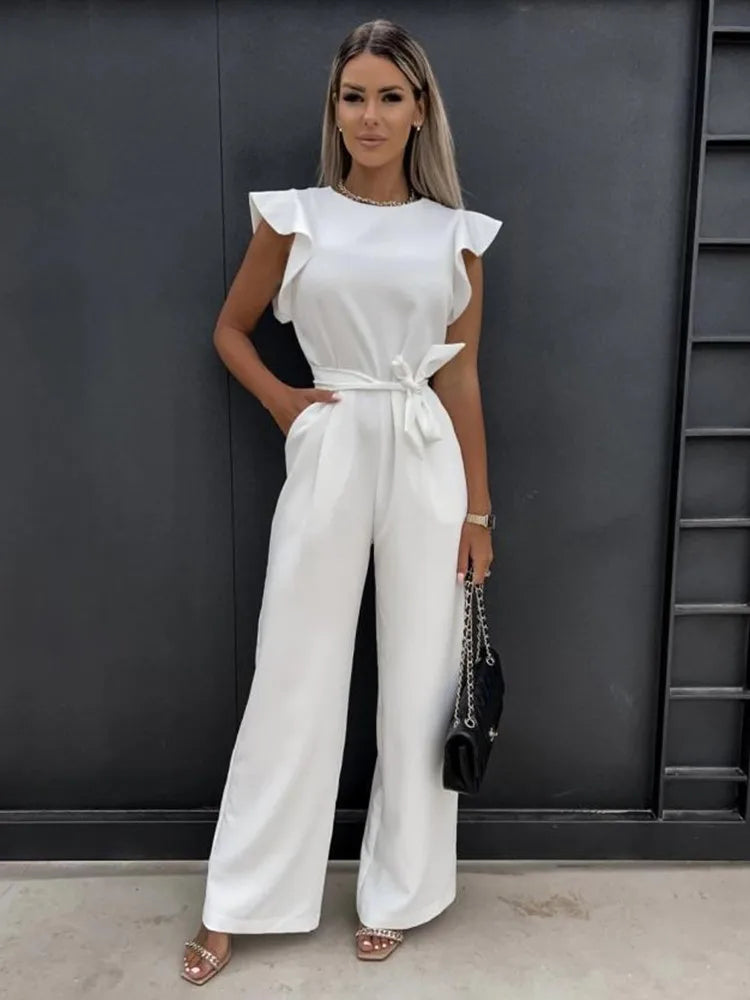 Jean - Eleganter Jumpsuit mit weitem Bein