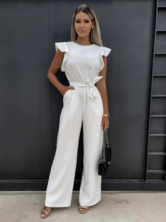Jean - Eleganter Jumpsuit mit weitem Bein