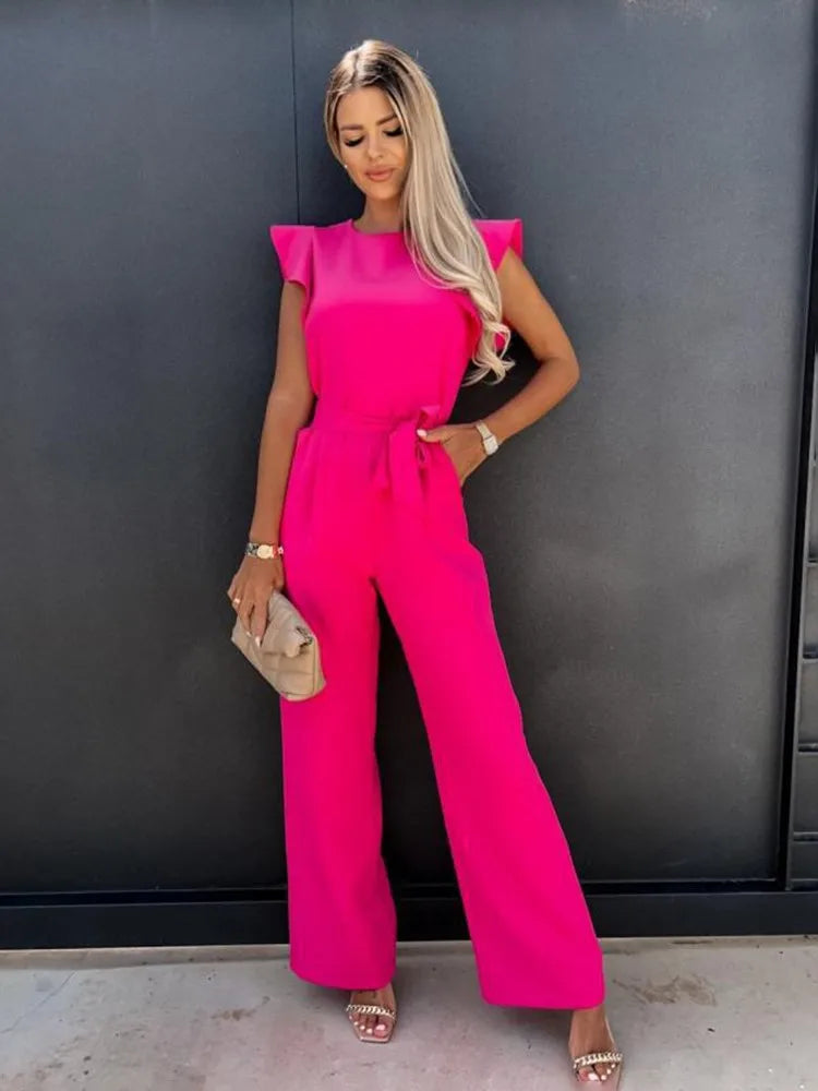 Jean - Eleganter Jumpsuit mit weitem Bein