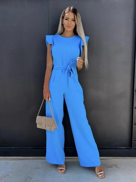 Jean - Eleganter Jumpsuit mit weitem Bein