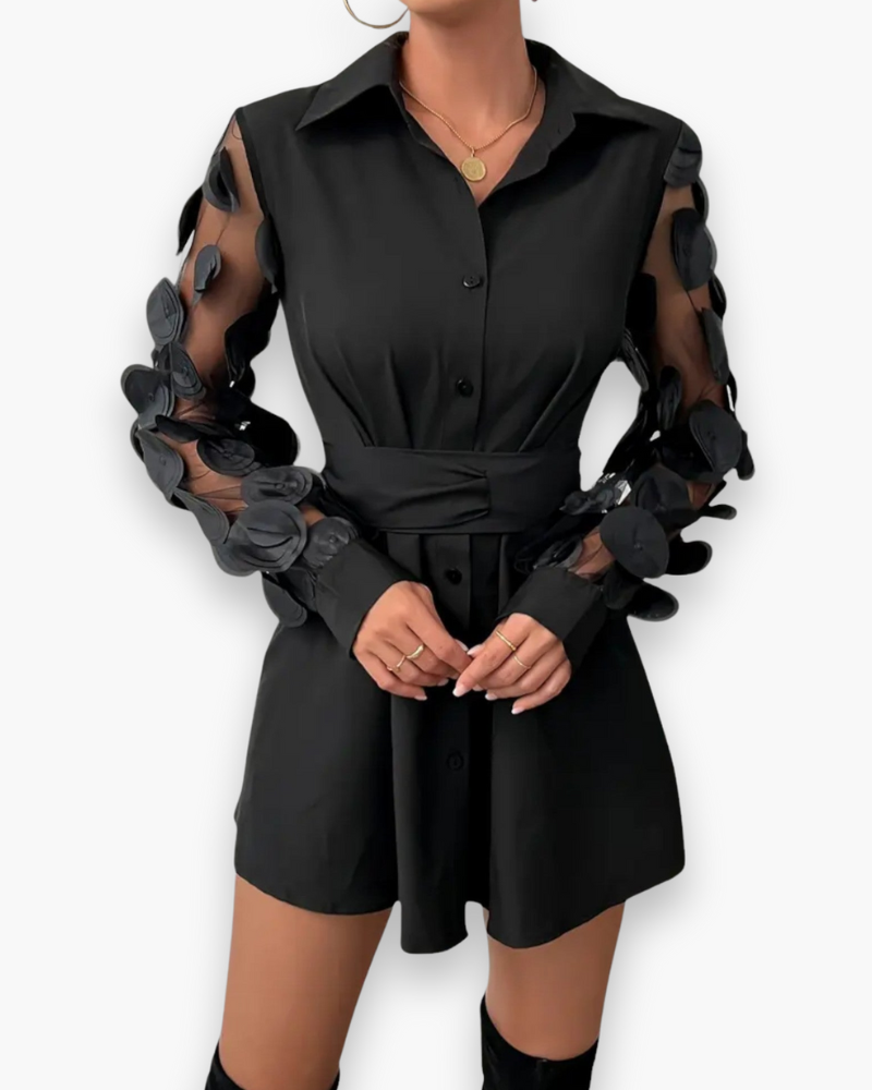 Damen Elegantes Festliches Kleid | Mini
