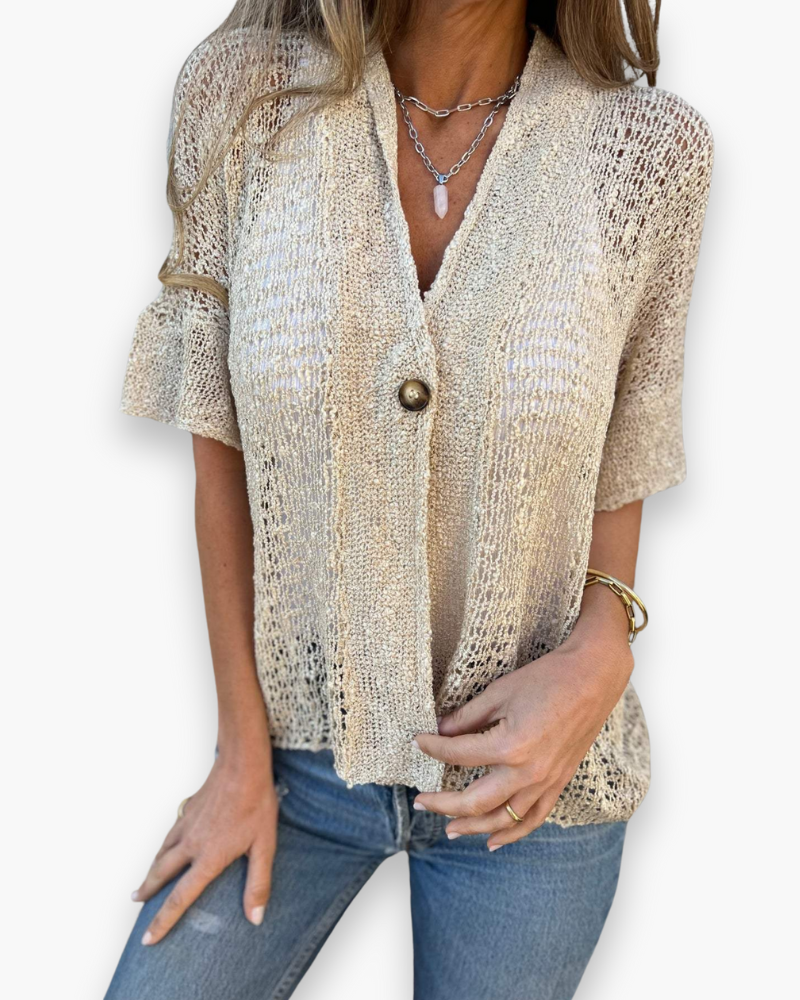 Damen Elegantes Strukturiertes Oberteil | Casual Oberteile Damen