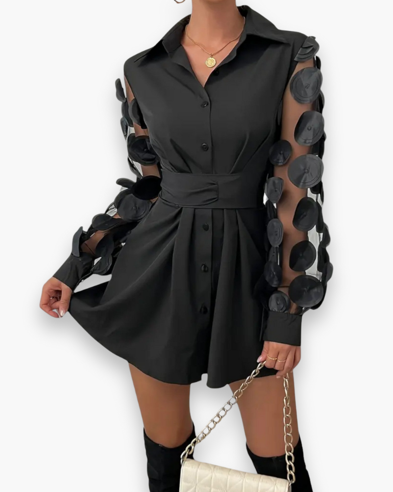 Damen Elegantes Festliches Kleid | Mini