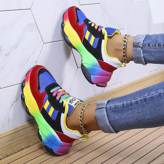 Damen Bequeme Sportliche Sneakers | Alltagstauglich