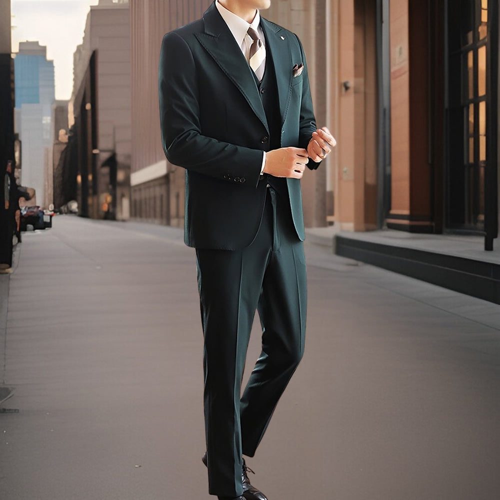 Herren Anzug 3-teilig Slim Fit | Hochzeit Gäste