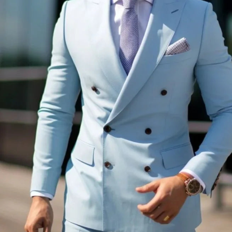 Herren Anzug 3-teilig Slim Fit | Hochzeitsgäste Mit Zweireihiges Sakko