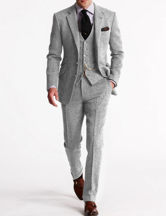 Herren 3-teilig Slim Fit Anzug | Hochzeitsgäste Anlass