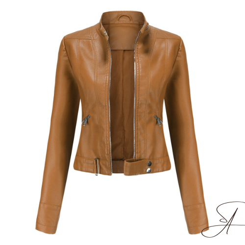 Roza - Elegante Lederjacke