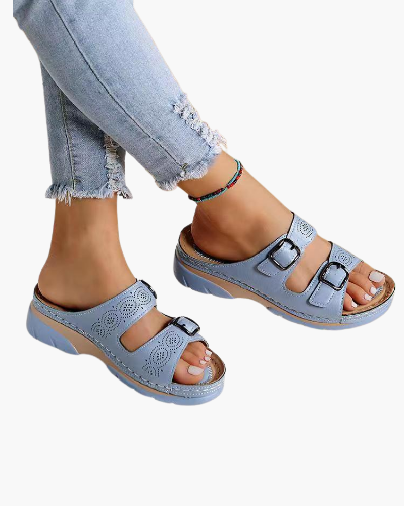 Damen Sandalen | Gepolstert & mit verstellbaren Schnallen