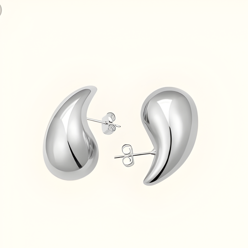 Damen Ohrringe | Geschwungene Steckerform