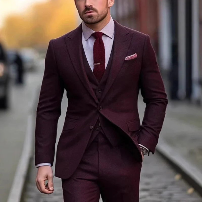 Herren Anzug 3-teilig Slim Fit | Hochzeitsgäste Für Festliche Anlässe