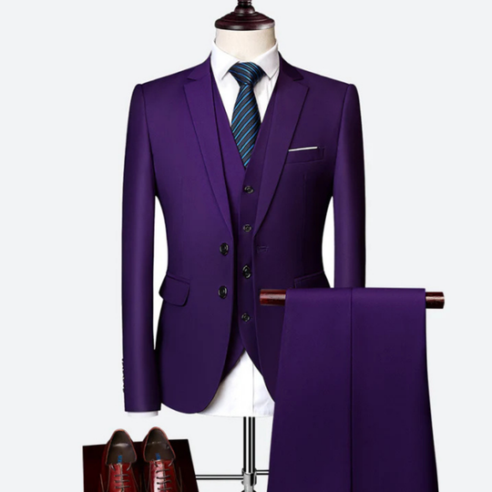 Herren Anzug 3-teilig Slim Fit | Hochzeitsgäste Modern